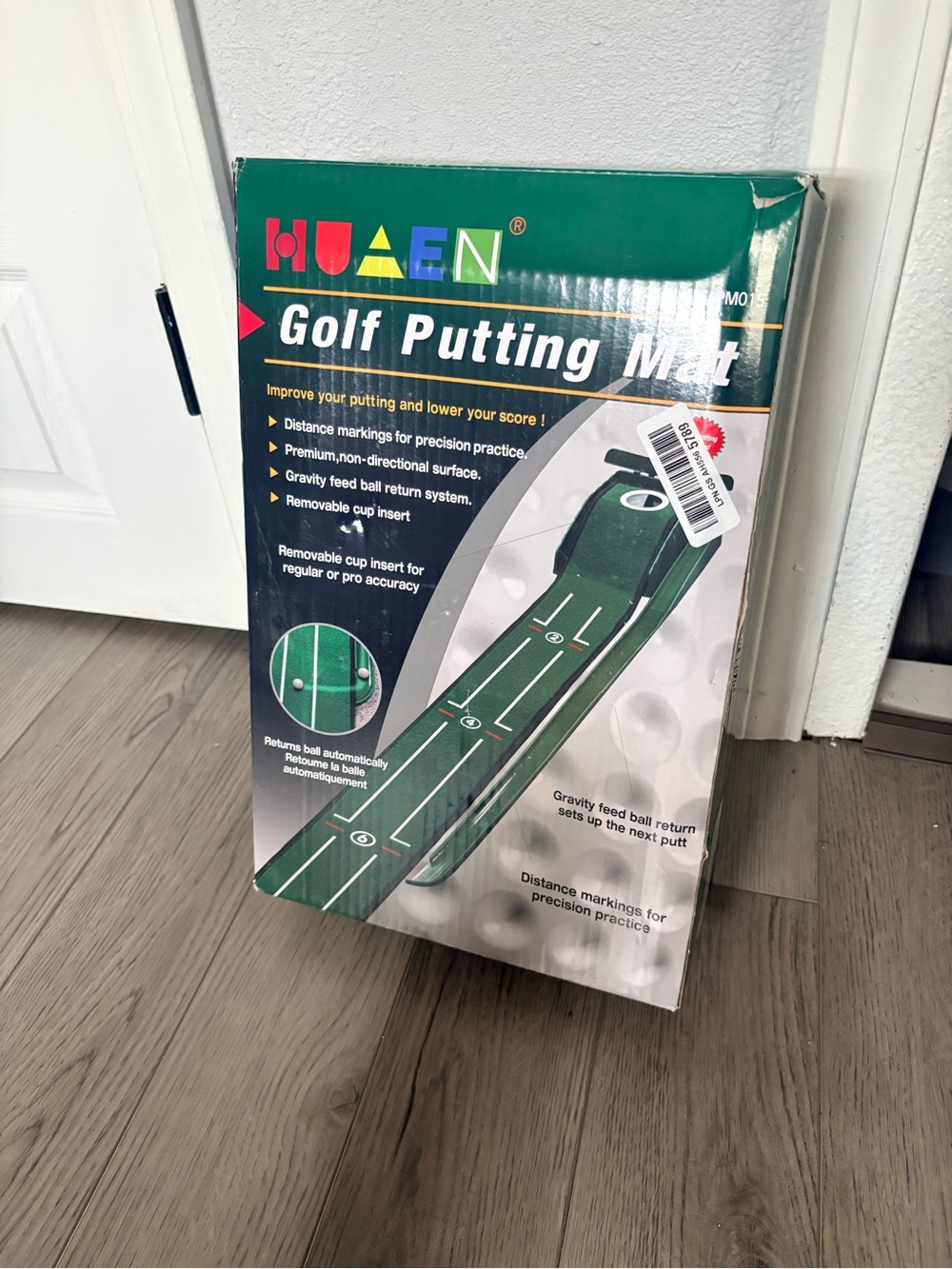 Hudson Jeans Green Golf Putting Mat